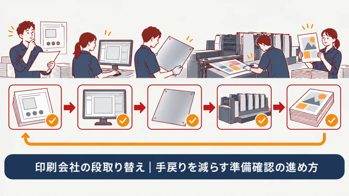 作業者と確認者の役割を分ける図