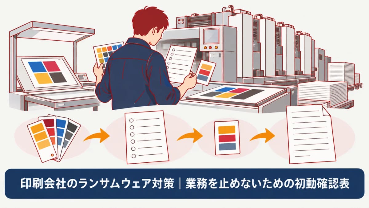 初動で連絡する役割を整理する図