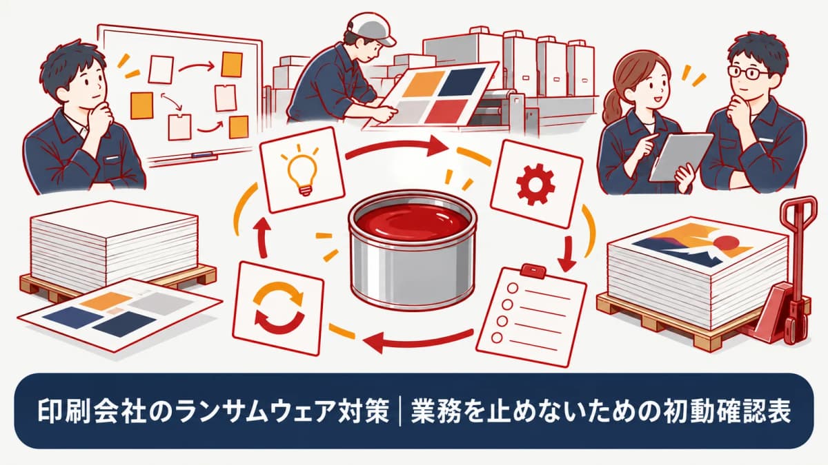 初動で確認した内容を記録に残す図